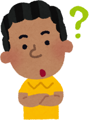 Illustration of a Puzzled Boy with a Question Mark